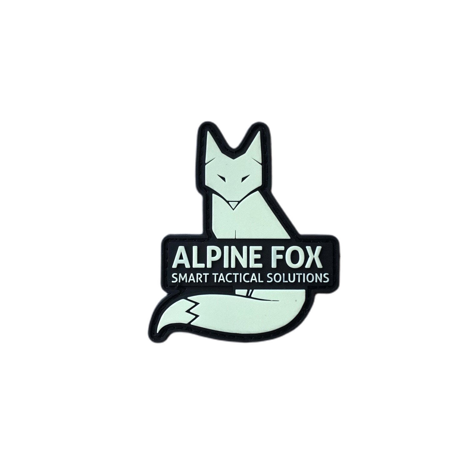 Alpine Fox Glow in the Dark Patch