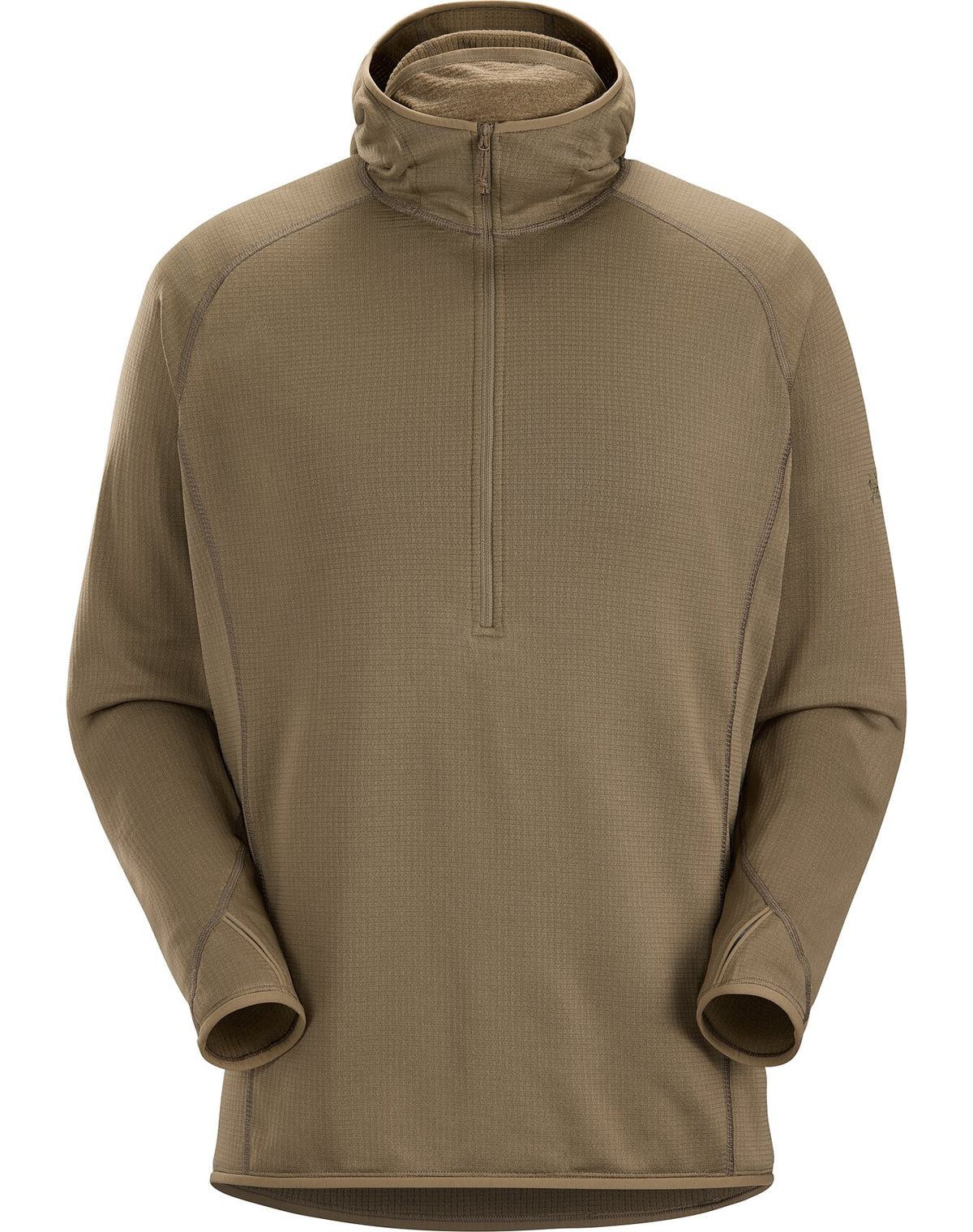 Arc&#39;teryx Delta AR Half Zip Hoody - Crocodile