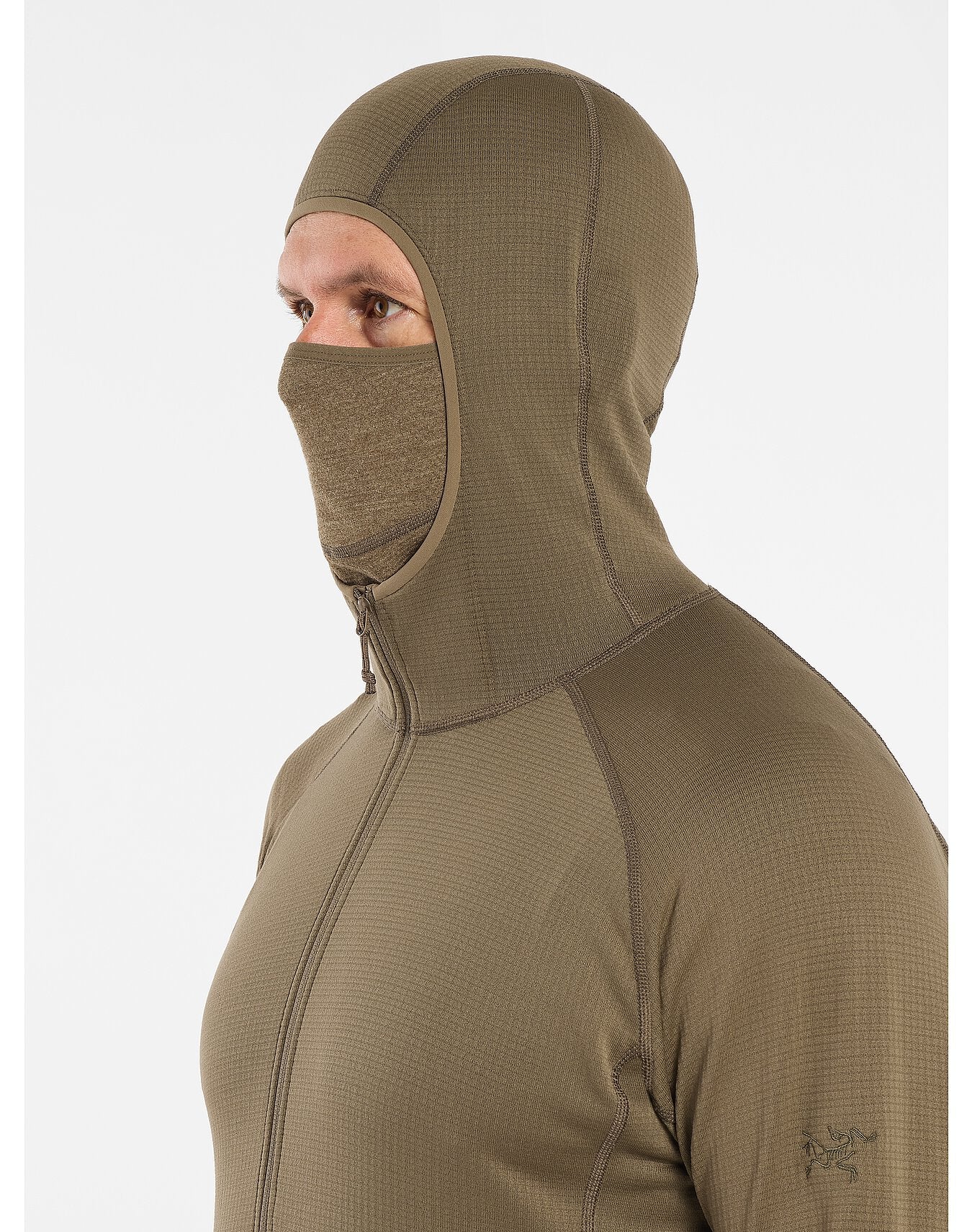 Arc'teryx Delta AR Half Zip Hoody - Wolf