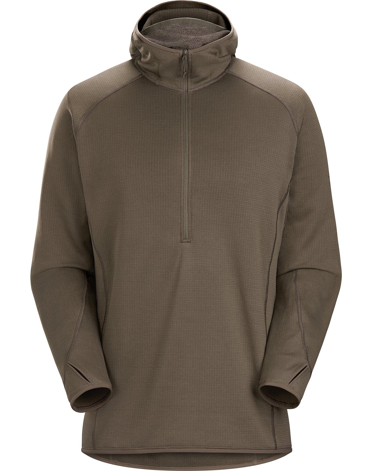 Arc&#39;teryx Delta AR Half Zip Hoody - Ranger Green
