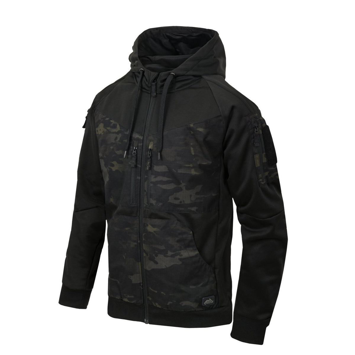 Helikon-Tex Rogue Hoodie (FullZip)® Black-Multicam