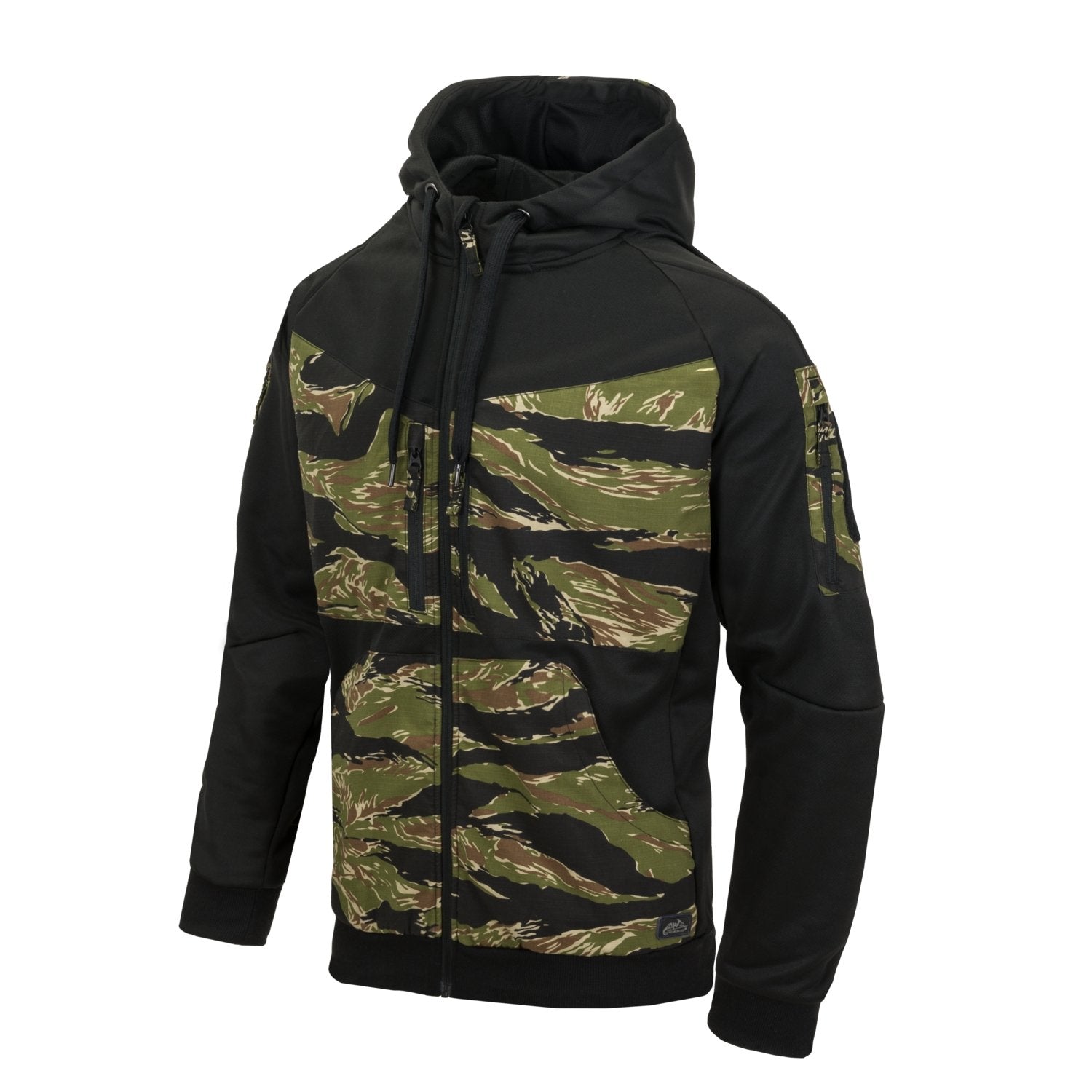 Helikon-Tex Rogue Hoodie (FullZip)® - Black-Tiger stripe