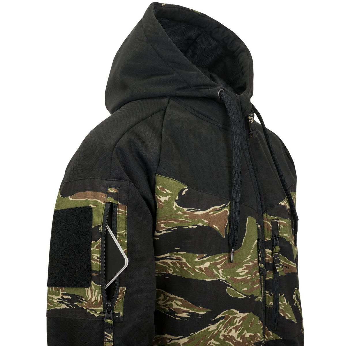 Helikon-Tex Rogue Hoodie (FullZip)® Black-Multicam
