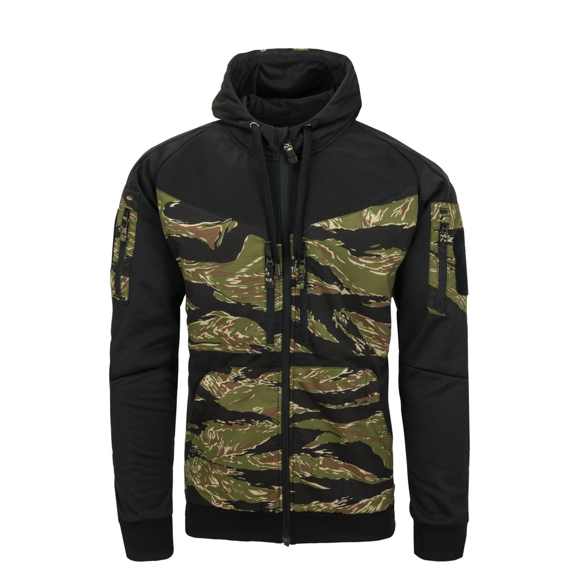 Helikon-Tex Rogue Hoodie (FullZip)® Black-Tiger stripe