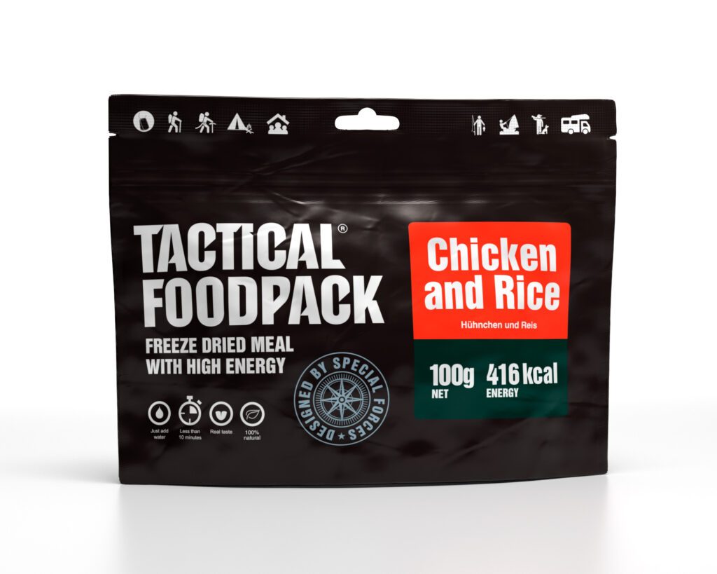 Tactical Foodpack Reisgericht mit Hähnchen