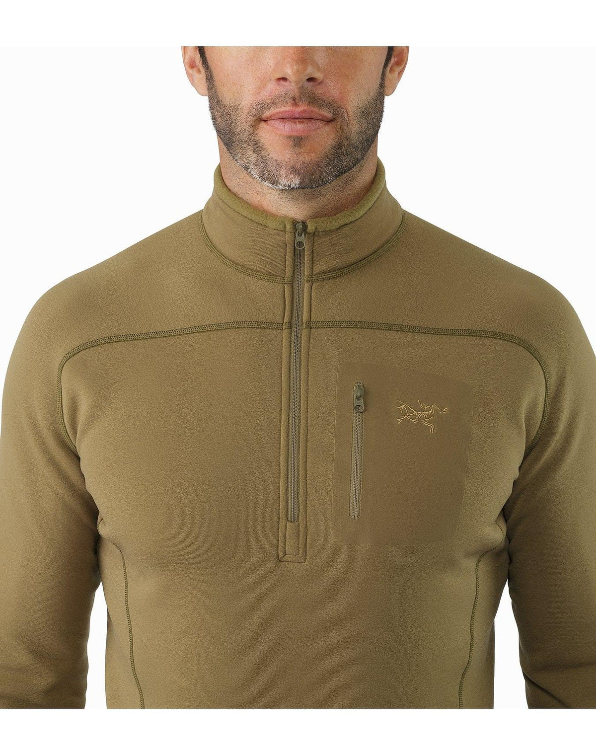 Arc&#39;teryx Cold WX Zip Neck SV - Crocodile