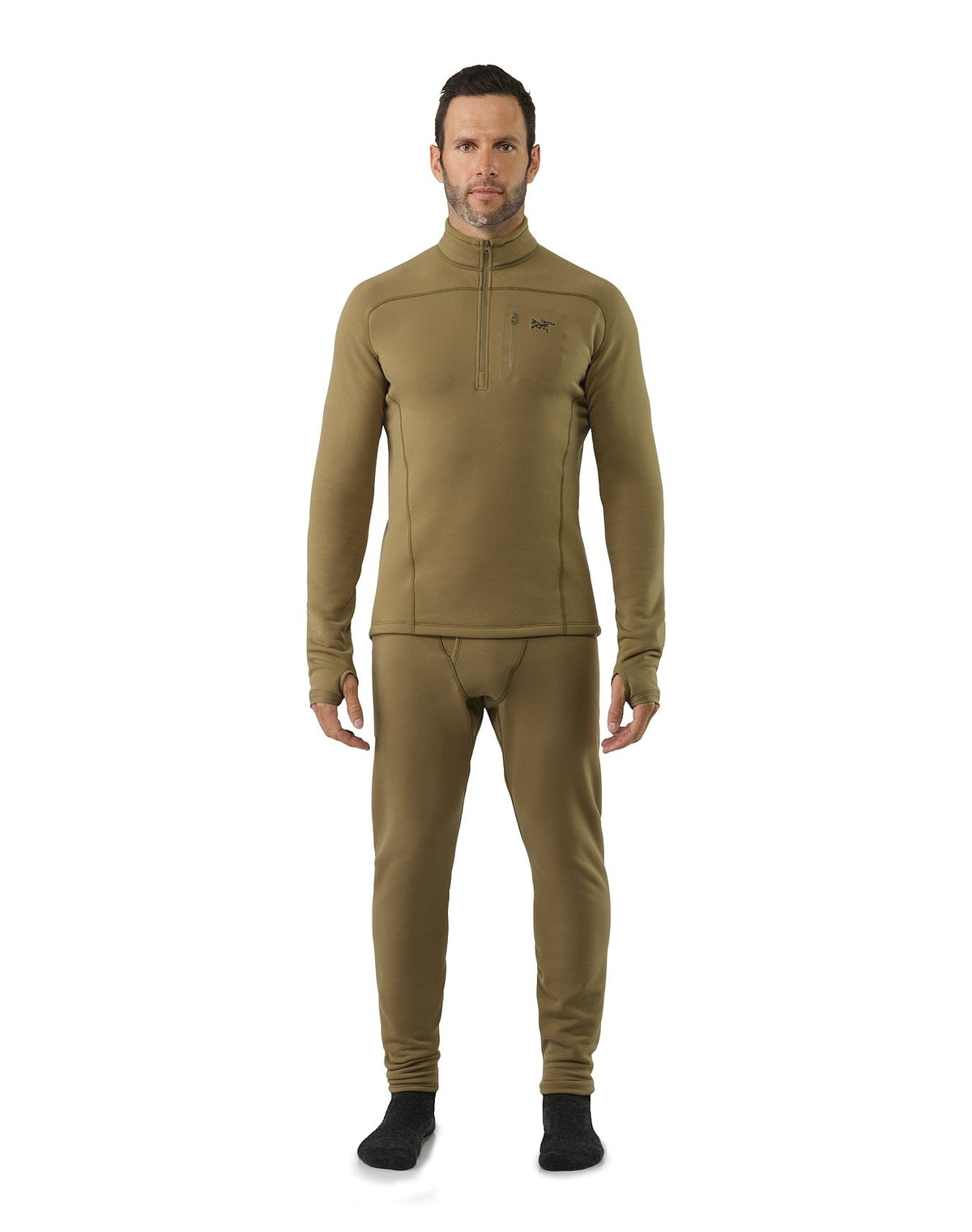 Arc&#39;teryx Cold WX Zip Neck SV - Crocodile