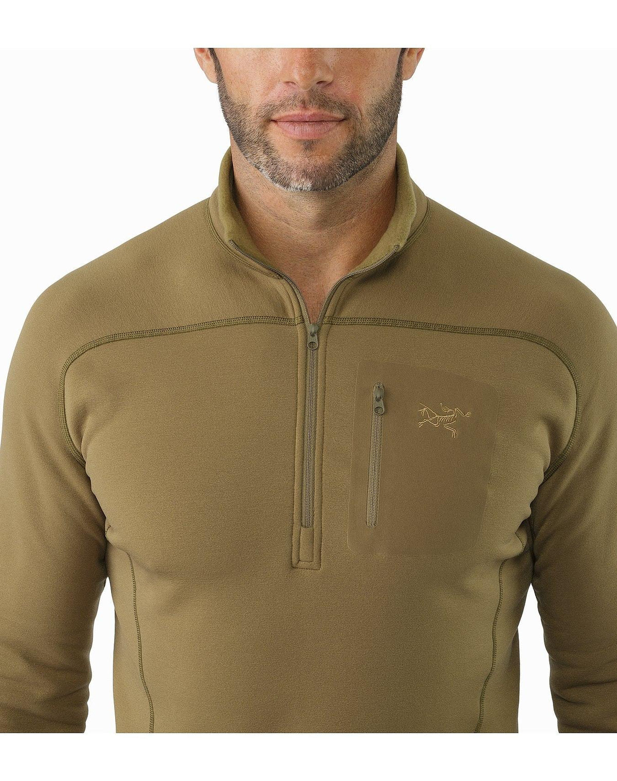 Arc&#39;teryx Cold WX Zip Neck SV - Crocodile