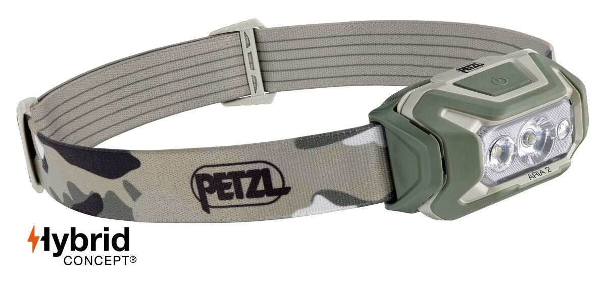 Petzl Kopflampe ARIA® 2 RGB - Camo