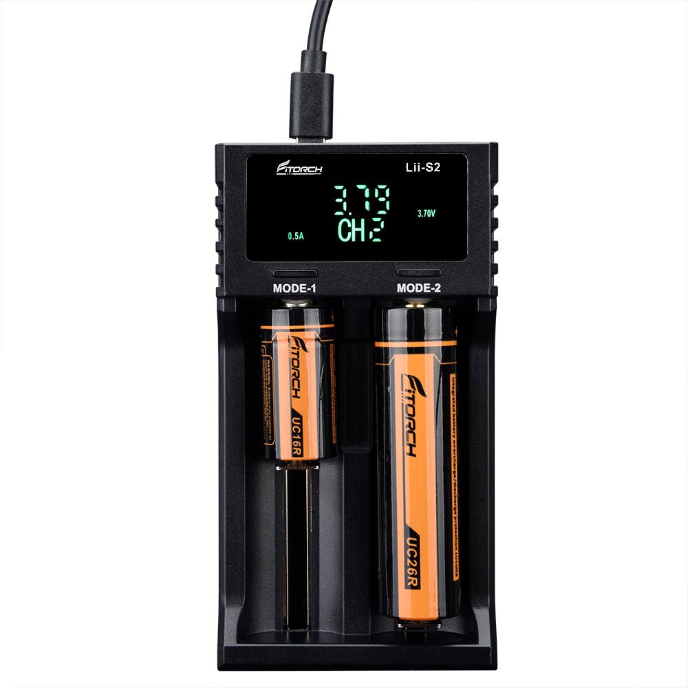 Fitorch USB-Ladestation mit Dual-Slot