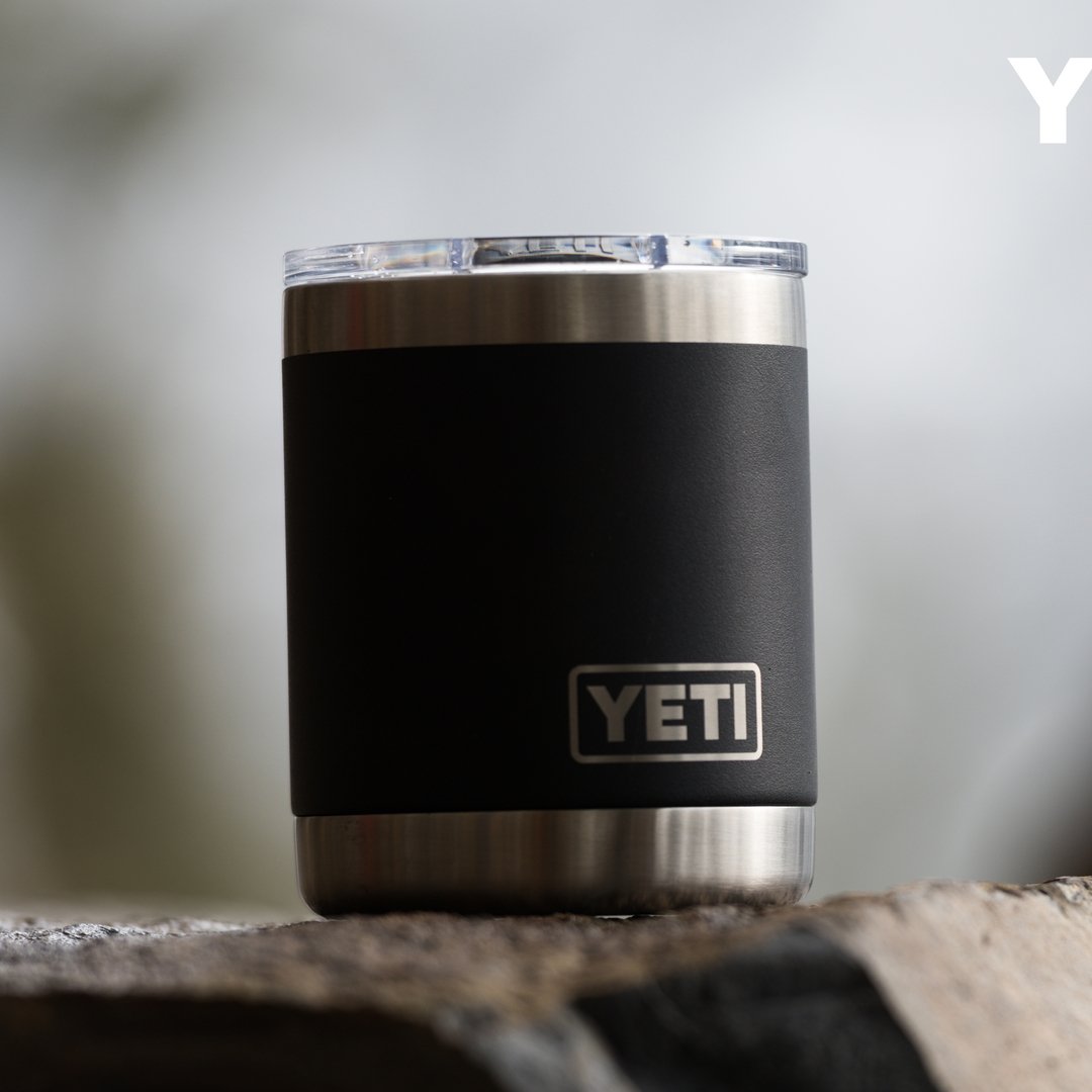 YETI® Becher Rambler 10 Oz Lowball - Black