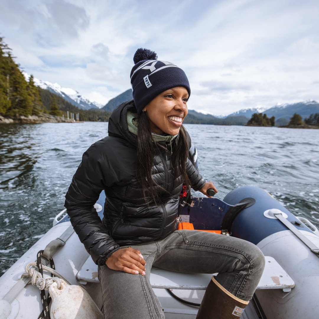YETI® Logo Retro Knit Beanie