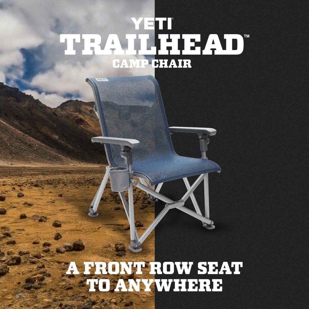 YETI® Chaise de camping Trailhead - Charcoal