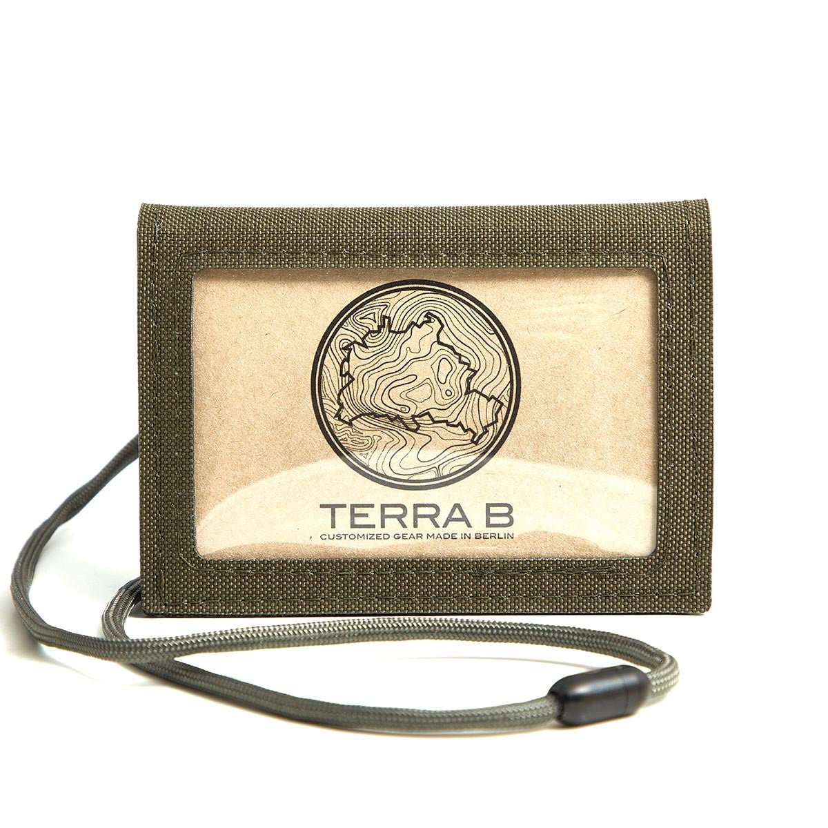 TERRA B ID Card Holder - Olive