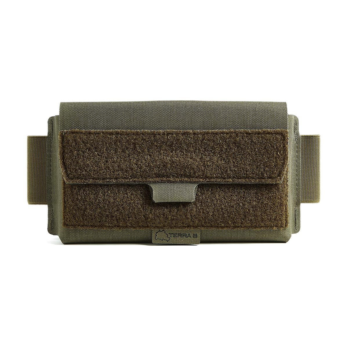 TERRA B Note Pouch Horizontal Molle - Olive