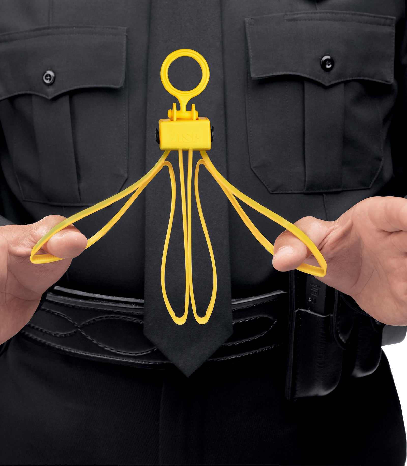 ASP Menottes Tri-Fold (paquet de 10) noir