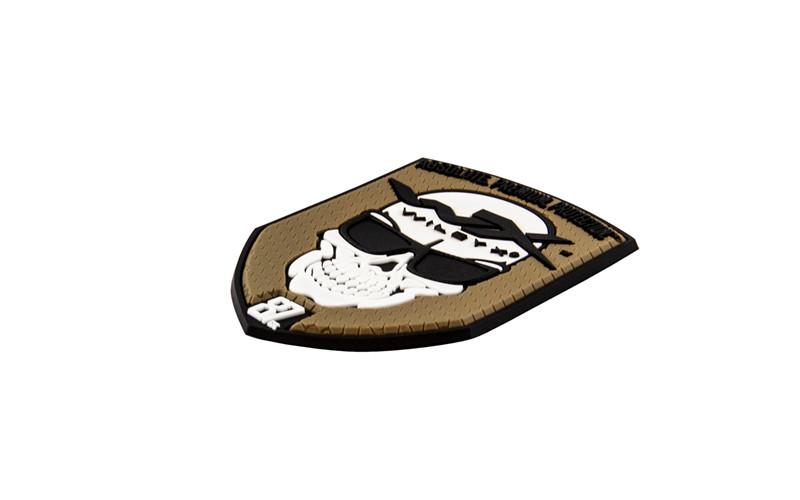 Wiley X Limited Velcro Patch Skull Tan