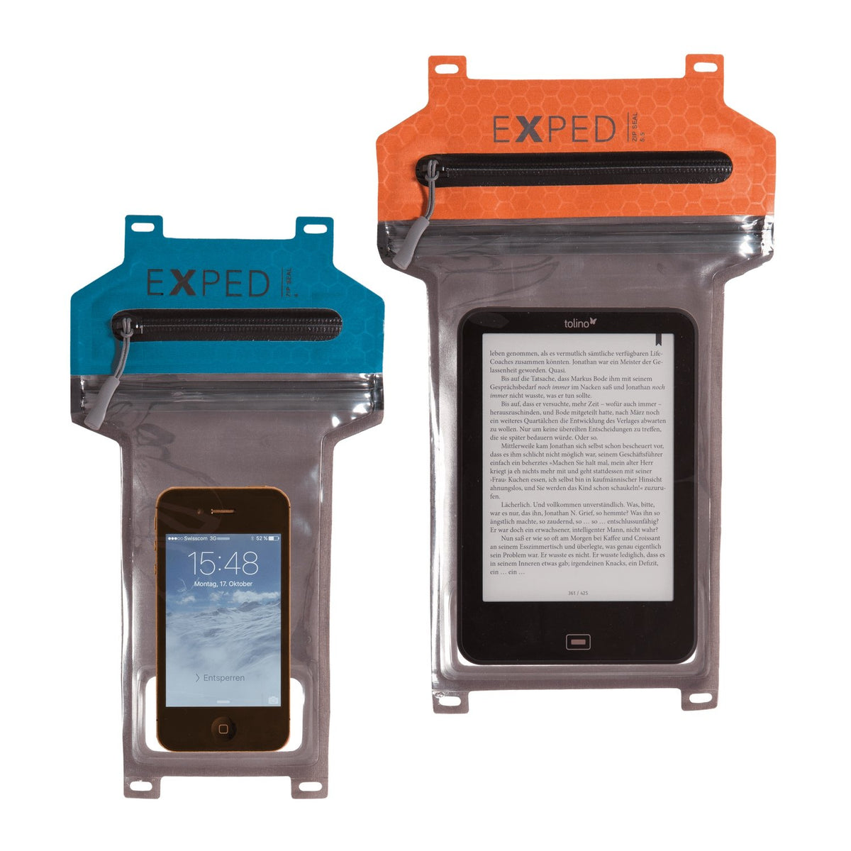 EXPED ZipSeal 4 Sky Blue