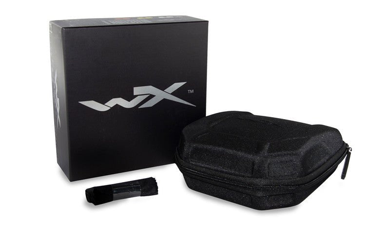 Wiley X Schutzbrille DETECTION Black - Clear + Yellow + Orange + Purple + Copper