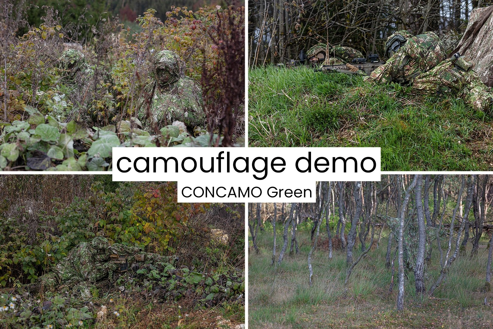 Ghosthood Guirlande de camouflage Strip8 - CONCAMO green