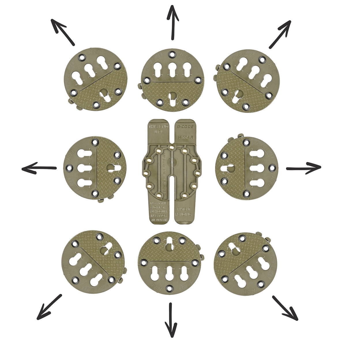 G-Code RTI H-MAR MOLLE Adaptor - GCA42
